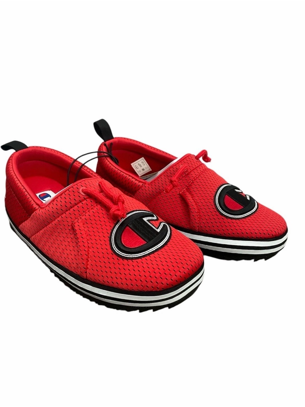 Champion University Mesh Mens Red Slippers Shoes